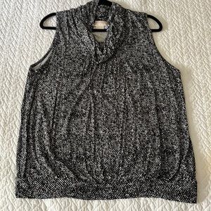 Michael Kors Cowl Neck Sleeveless Tank